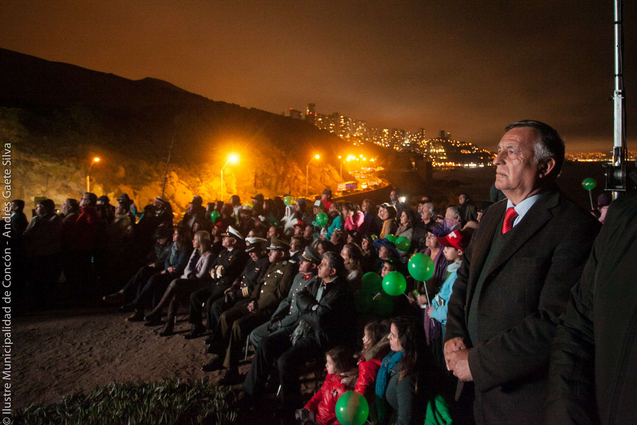 Concón conmemoró 100 años del “Polvorazo” que inició la construcción del camino costero