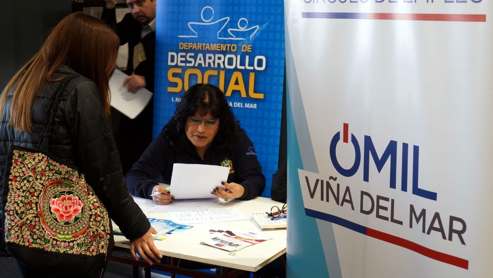 Más de 250 puestos de trabajo se ofrecen a través de OMIL Viña del Mar