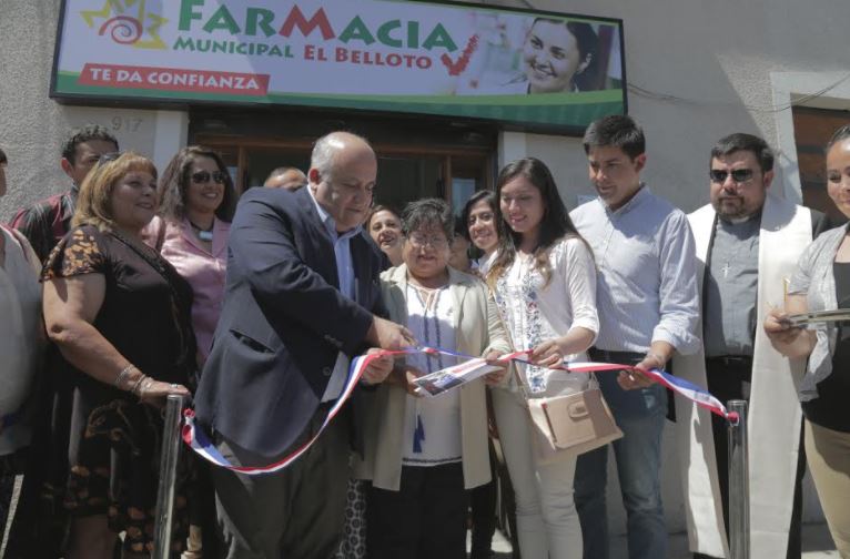 Alcalde Mauricio Viñambres inauguró nueva Farmacia Municipal “El Belloto”