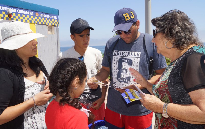Autoridades llaman a turistas que visitan Viña del Mar a colaborar en la prevención y denunciar robos