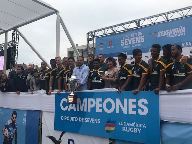 Sudáfrica campeón del Seven Viña 2018 y Chile clasificó al Mundial de Rugby 7