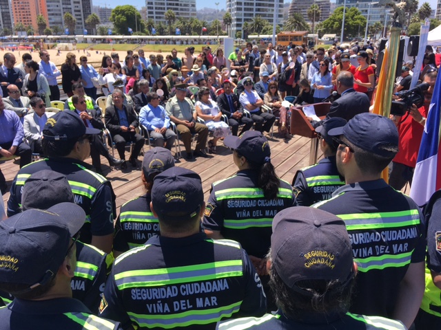 Municipio de Viña del Mar potencia seguridad en el borde costero para brindar un verano seguro