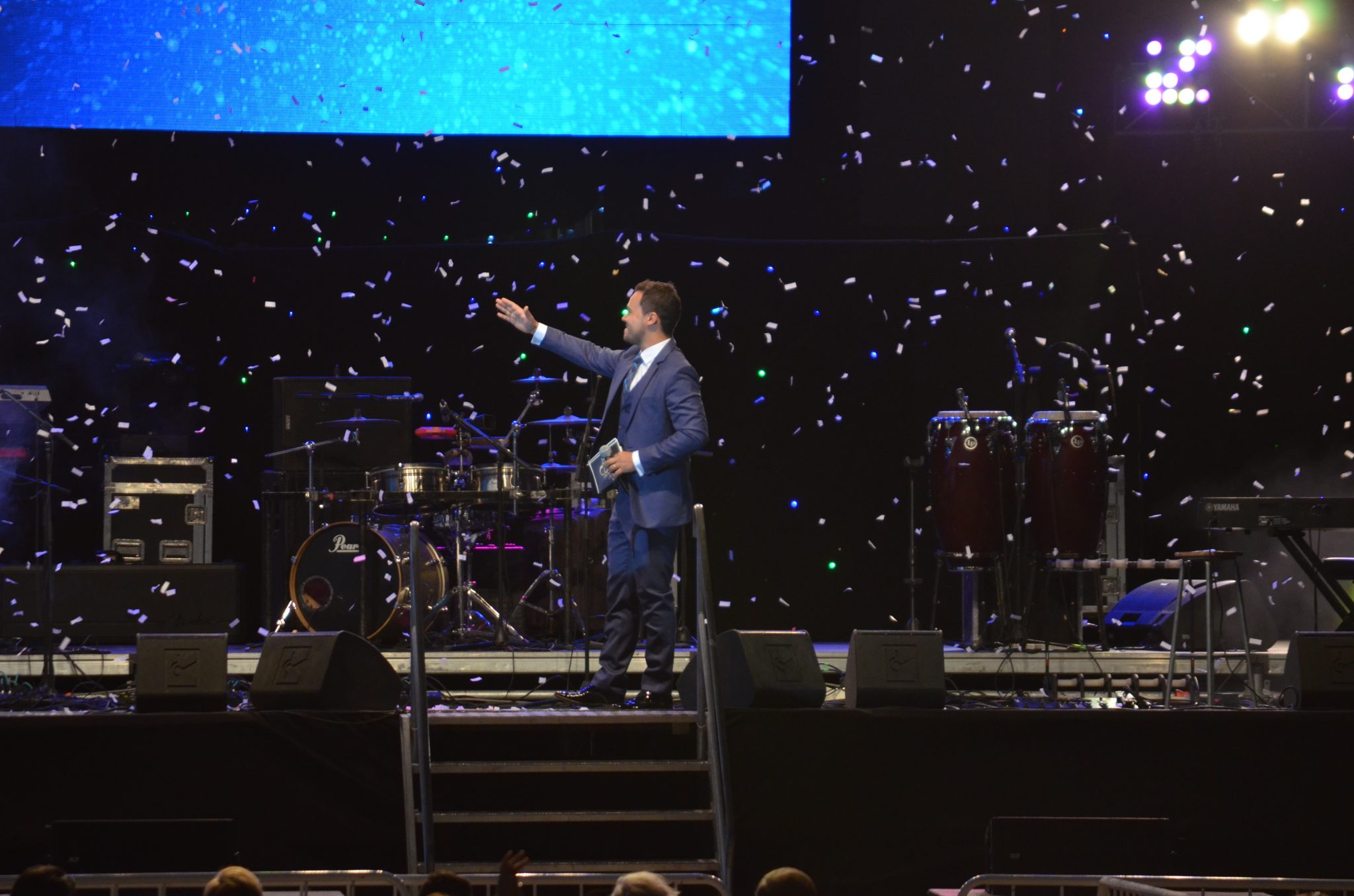 Con las competencias folklóricas e internacional comenzó la XVII versión del “Festival Concón un Canto al Mar”