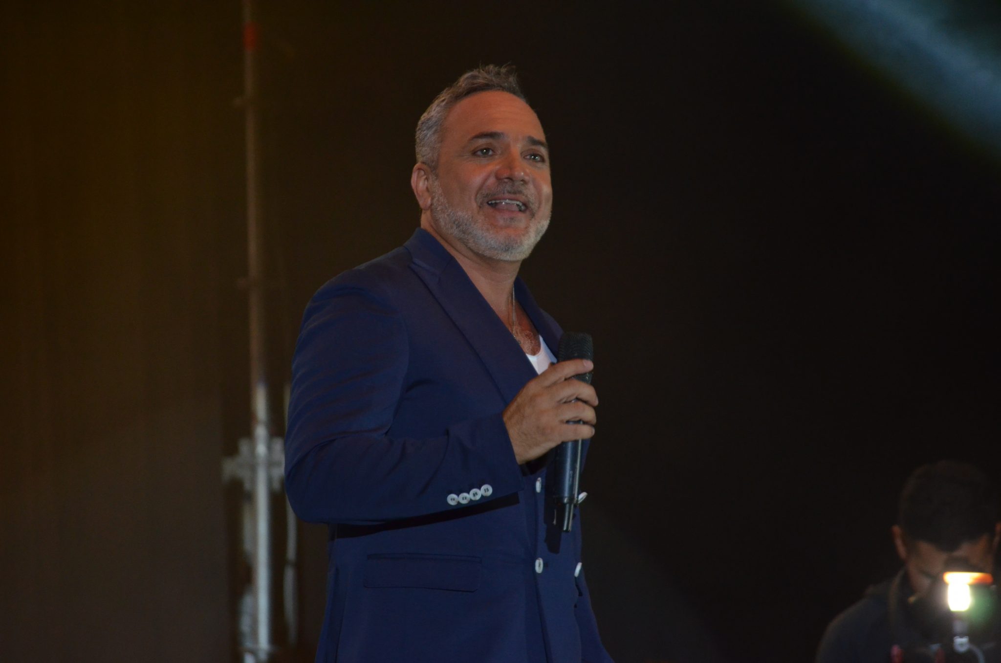 Luis Jara fue el plato fuerte de la primera noche de Concón un Canto al Mar