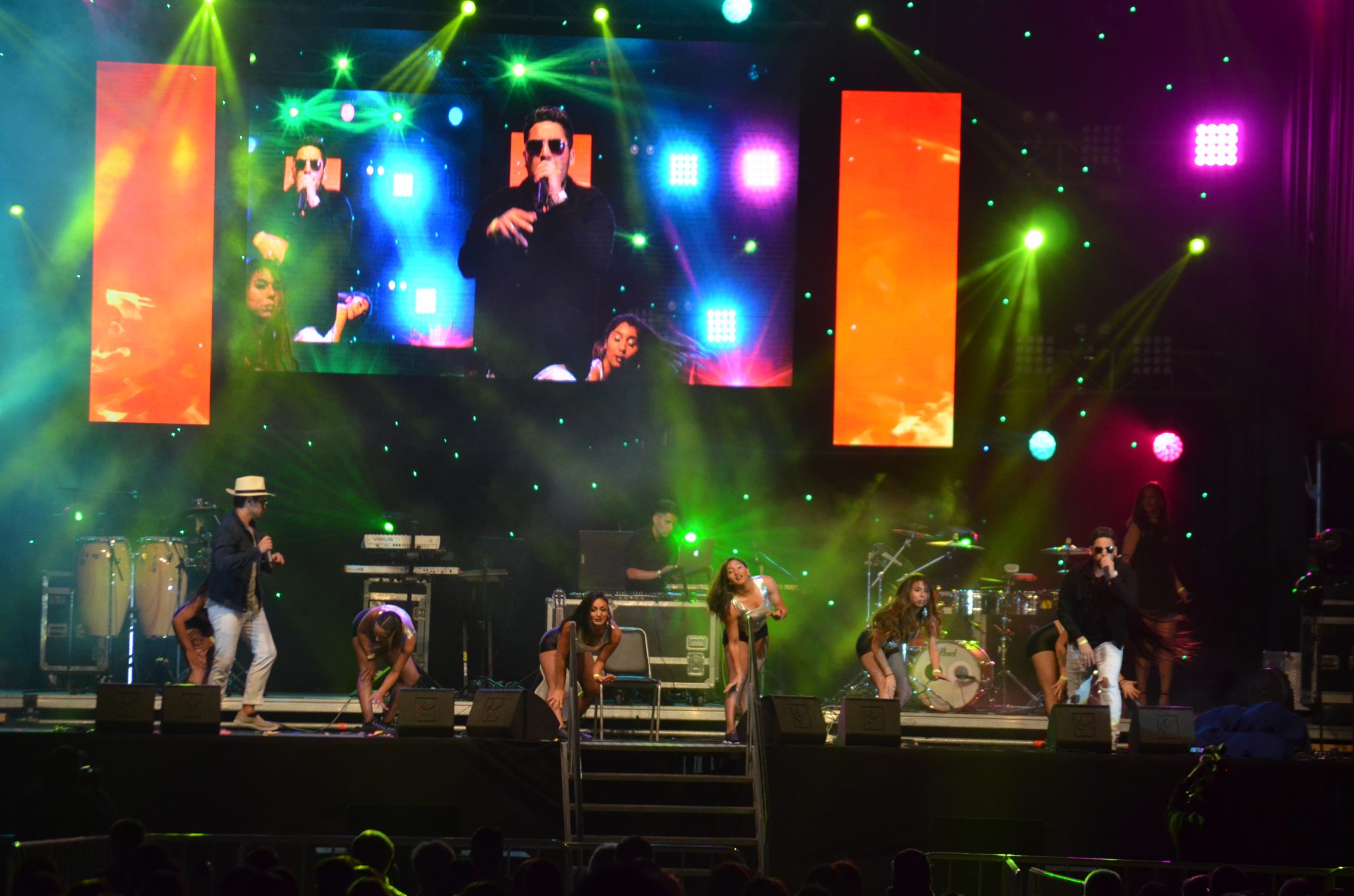 Esta noche se realizó la última noche del XVII festival de Concón un Canto al Mar con el humor de Mampoval y toda la fiesta de Andru y Noche de brujas