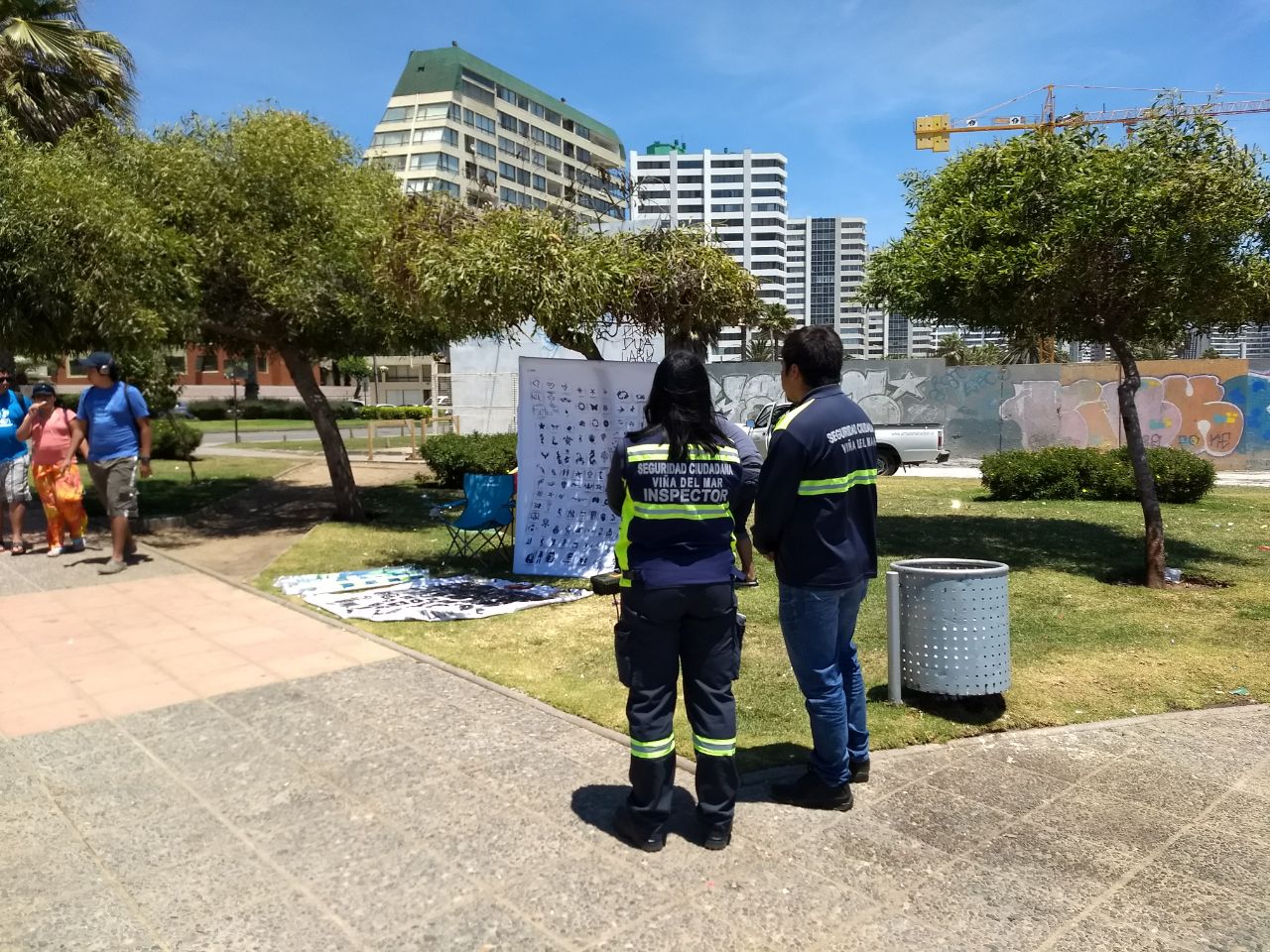 Municipio de Vila del Mar refuerza plan de fiscalización y ordenamiento de la comuna