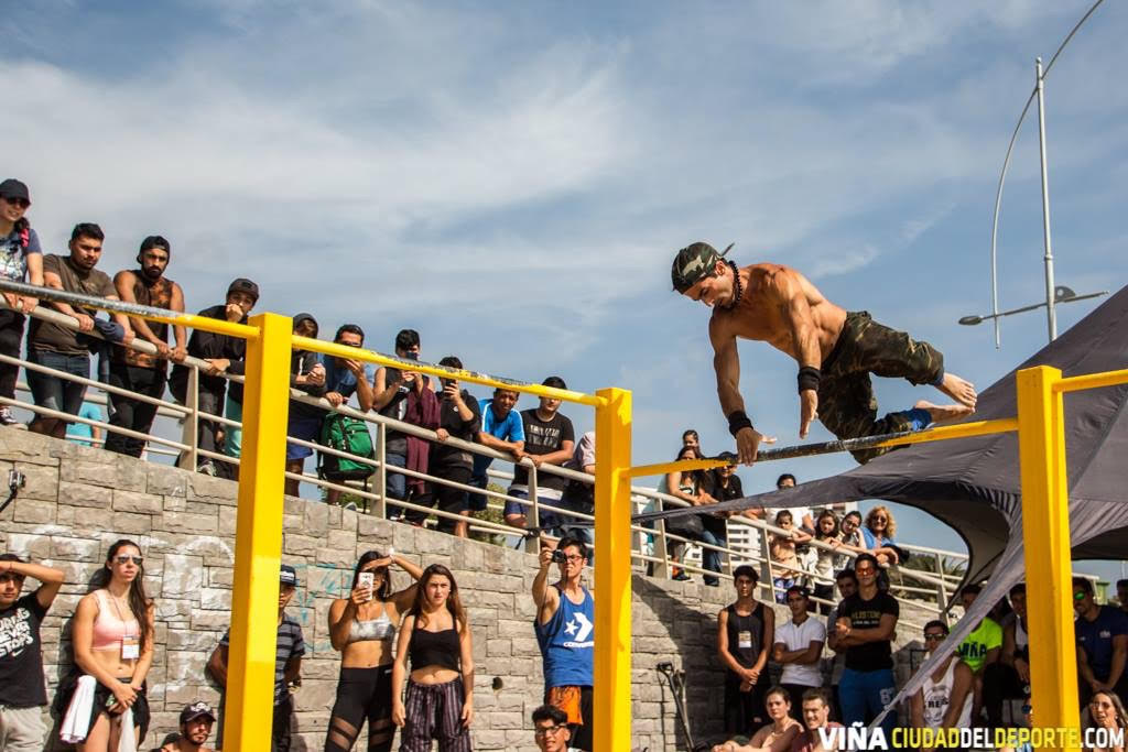 Gran participación en Torneo Nacional de Calistenia en Viña del Mar