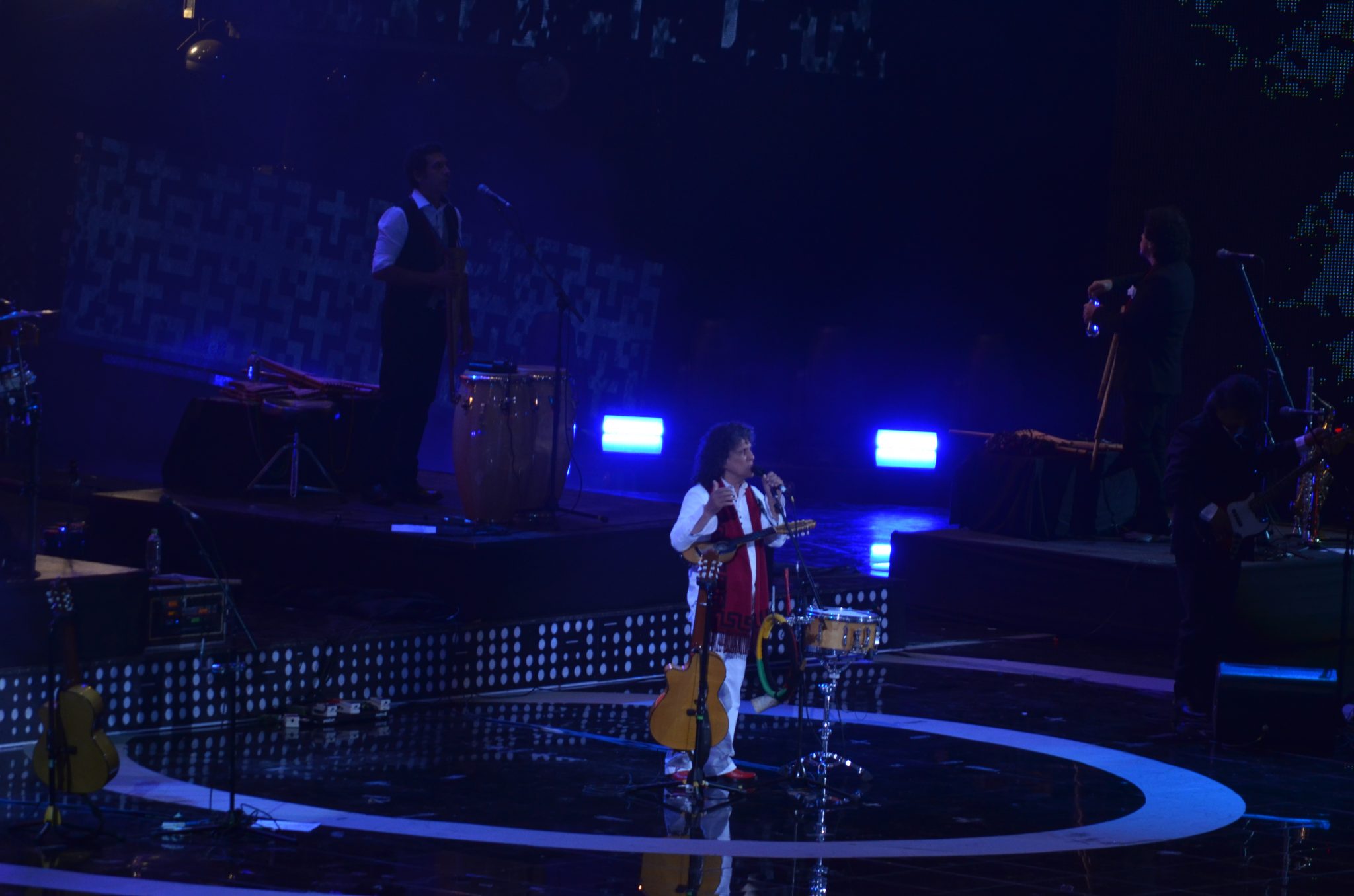 Illapu cerró la primera noche de la 59° versión del Festival de la Canción a las 3:20 am.