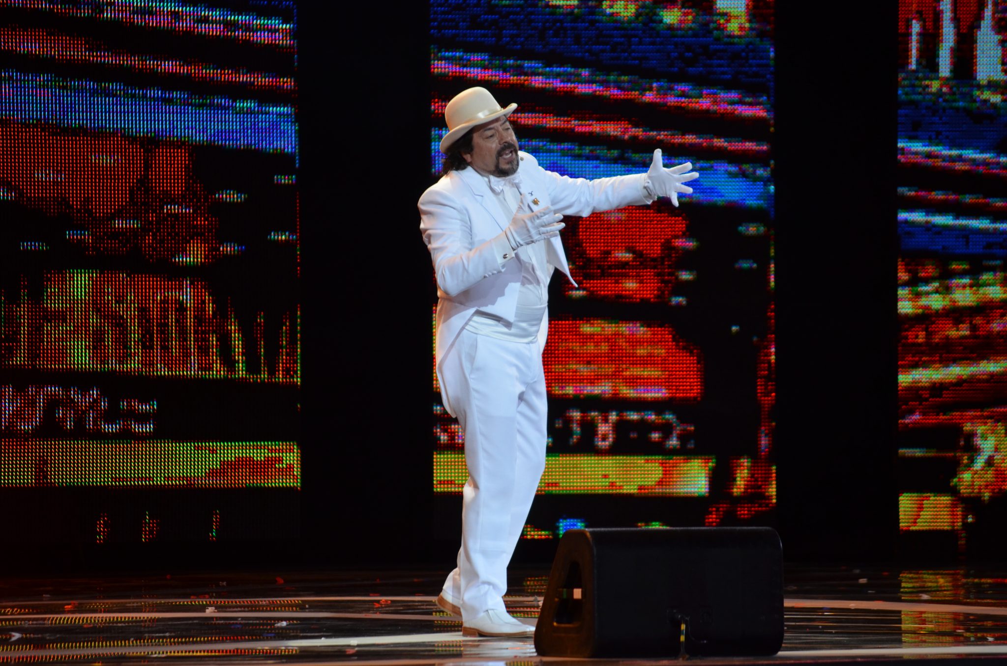 Bombo Fica es el primer humorista que pisa la quinta en esta nueva versión del Festival Internacional de la Canción