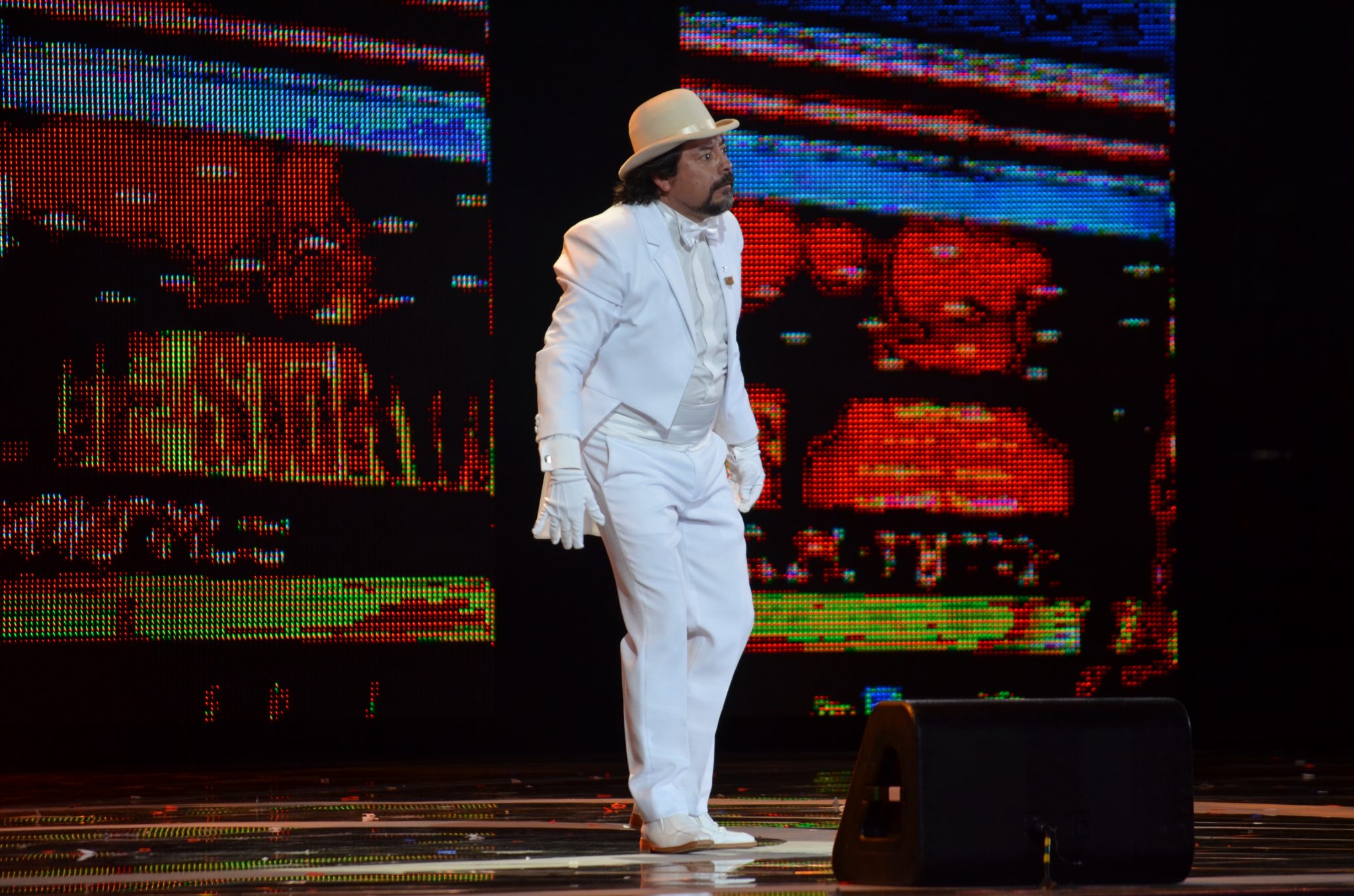 Bombo Fica es el primer humorista que pisa la quinta en esta nueva versión del Festival Internacional de la Canción