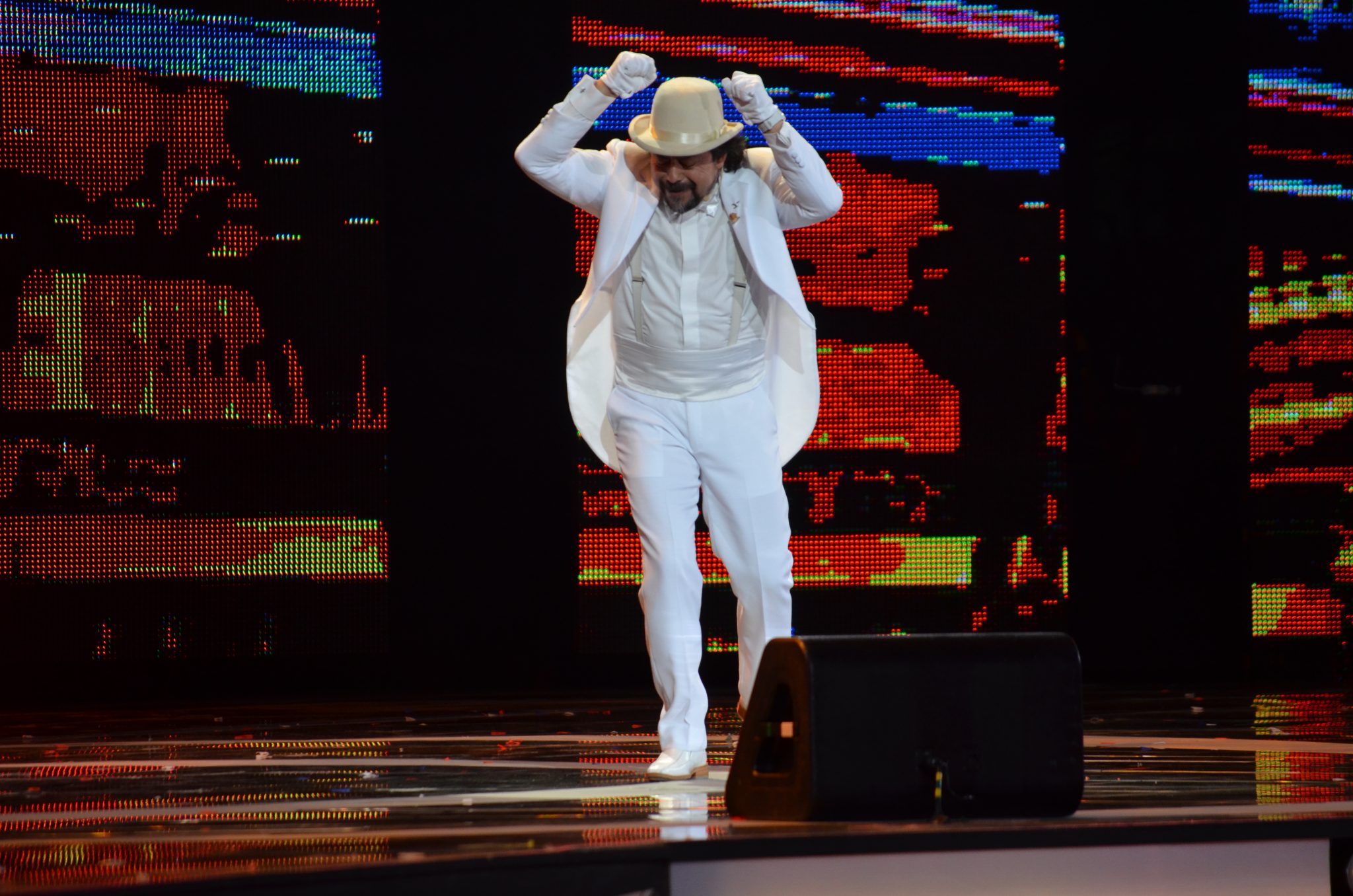 Bombo Fica es el primer humorista que pisa la quinta en esta nueva versión del Festival Internacional de la Canción