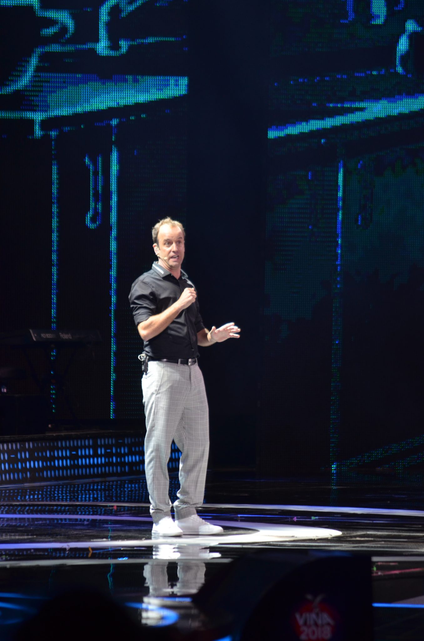 Kramer lo hizo de nuevo y fue ovacionado en la tercera jornada de Viña 2018