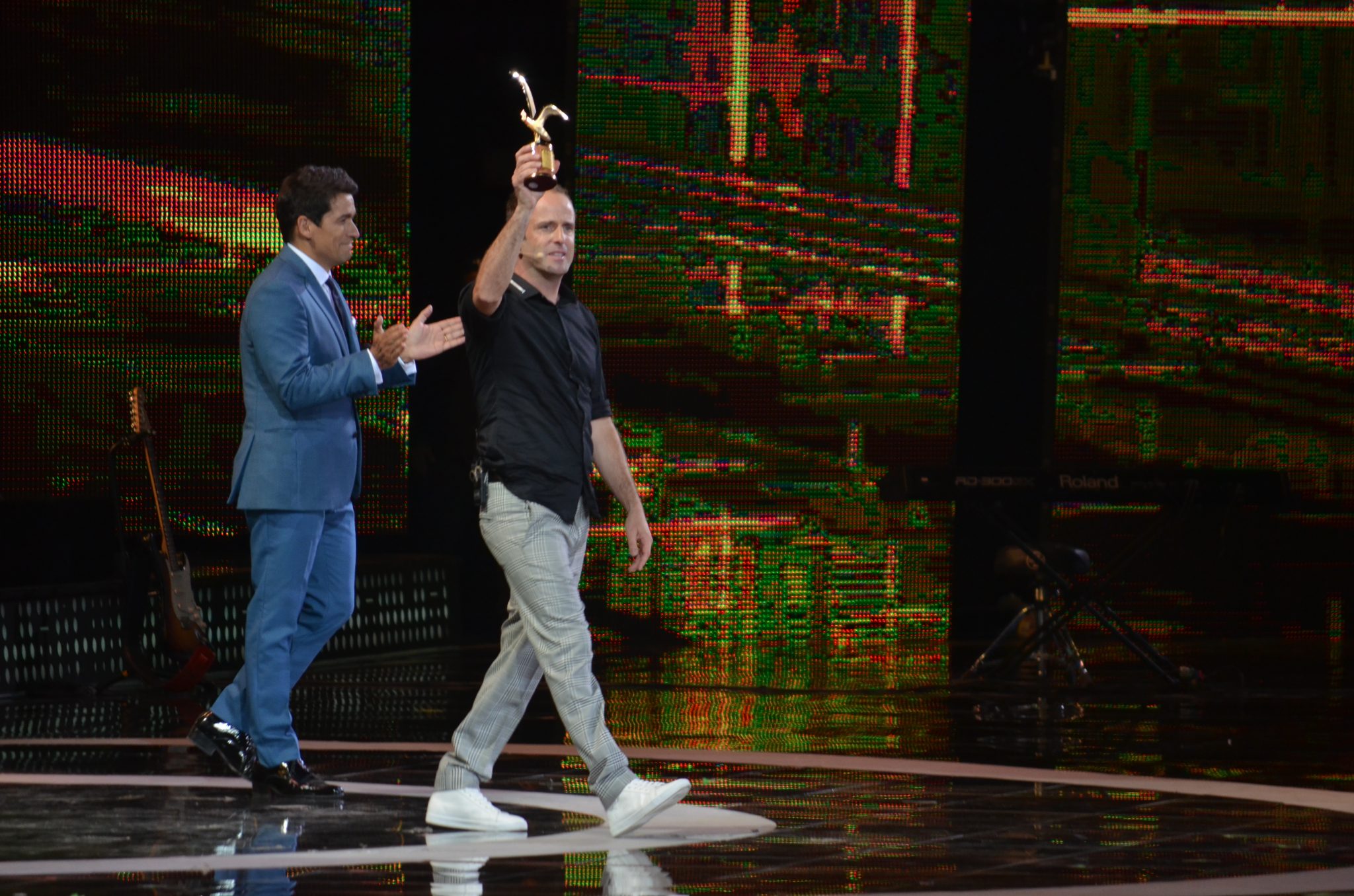 Kramer lo hizo de nuevo y fue ovacionado en la tercera jornada de Viña 2018