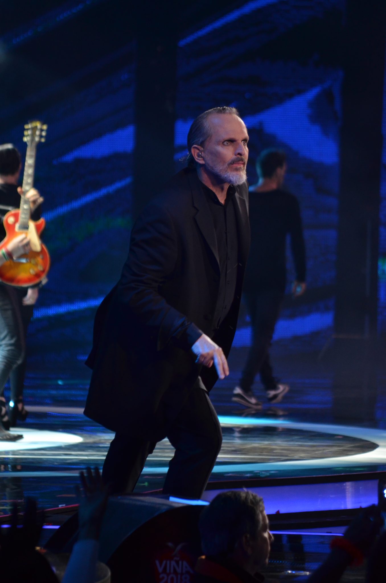 Miguel Bosé abre la primera noche del Festival Internacional de la Canción