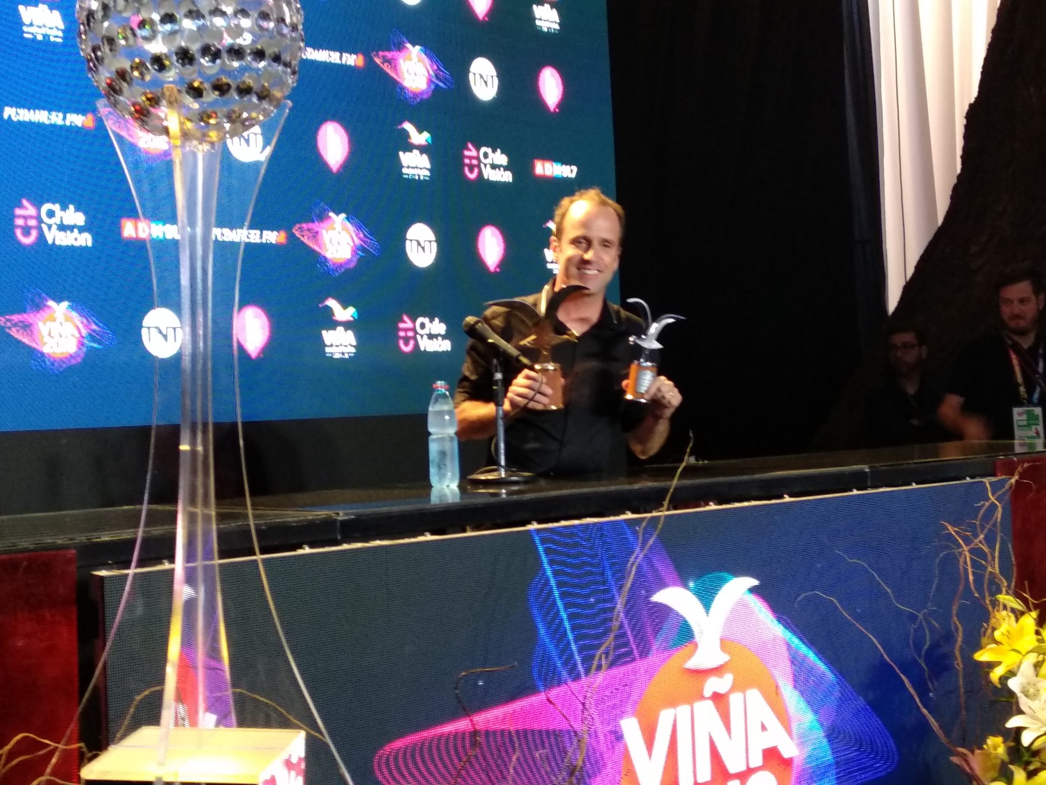 Kramer lo hizo de nuevo y fue ovacionado en la tercera jornada de Viña 2018