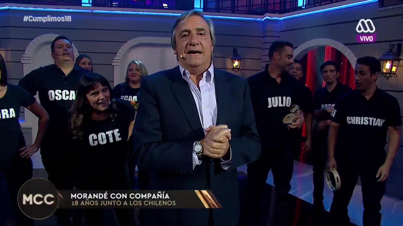 Morandé con Compañía volvió con buena recepción del público, cumpliendo 18 años