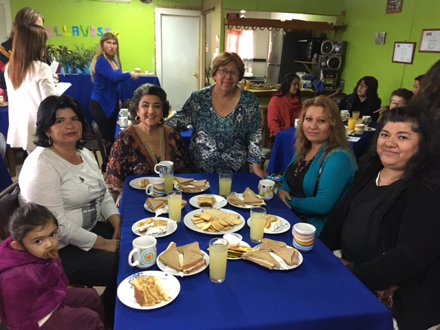 Conmemoración del Día Internacional de la Mujer en el campamento Manuel Bustos contó con la Alcaldesa Reginato
