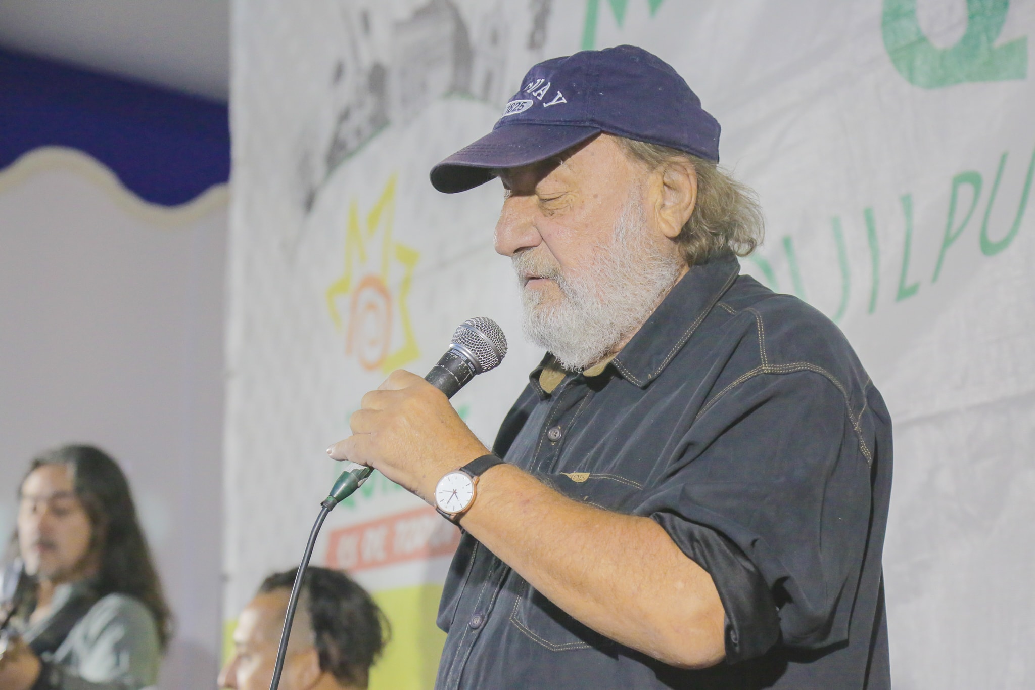 Mauricio Redolés y Patricio Manns cerraron exitosa 12ª versión de la Feria del Libro de Quilpué