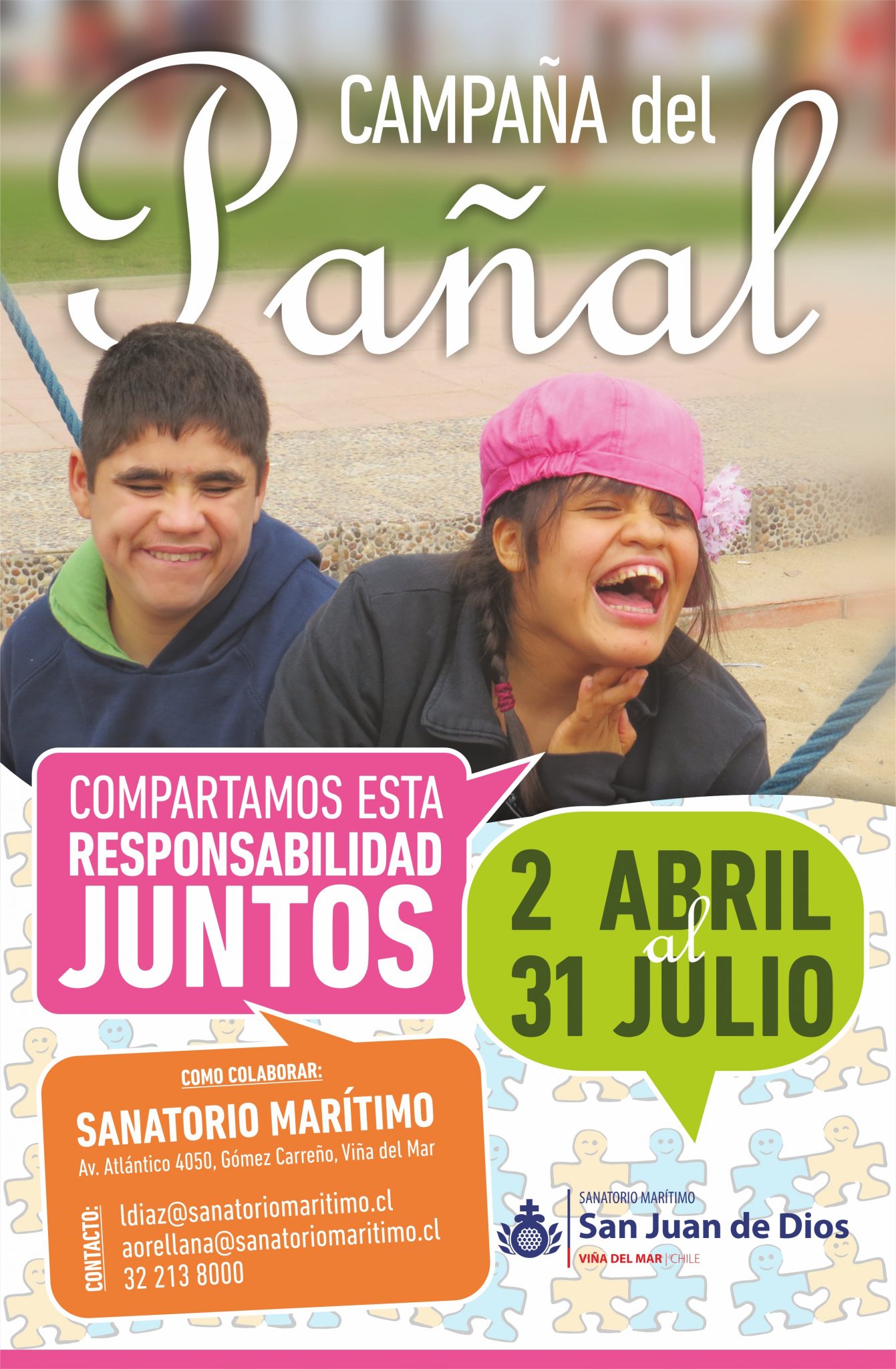 Sanatorio Marítimo San Juan de Dios comienza la Campaña del Pañal