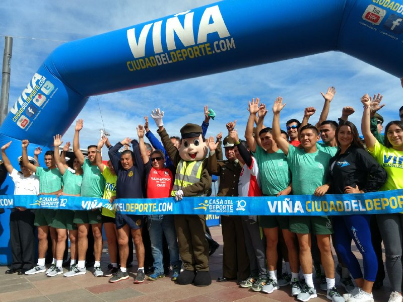 Municipio de Viña del Mar da inicio a nueva temporada de Corridas Familiares 2018