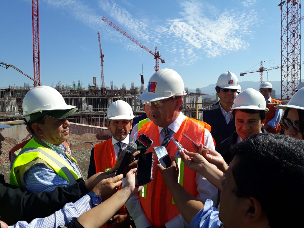 Hospital Biprovincial Quillota-Petorca registra un avance de 15 por ciento