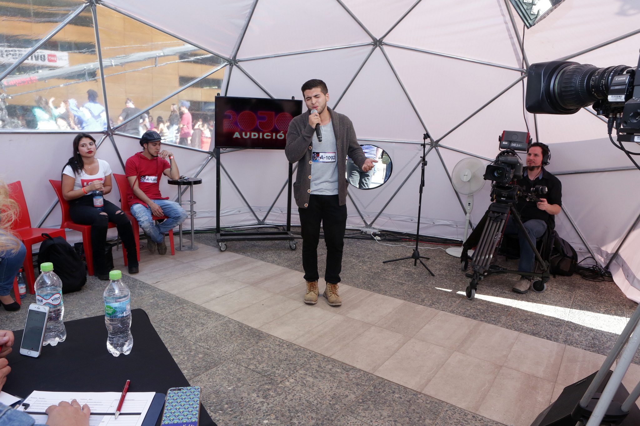 ROJO: Las postales que dejó la audición en vivo