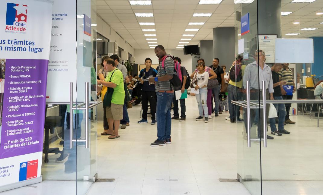 Red ChileAtiende del IPS se suma a proceso de regulación migratoria