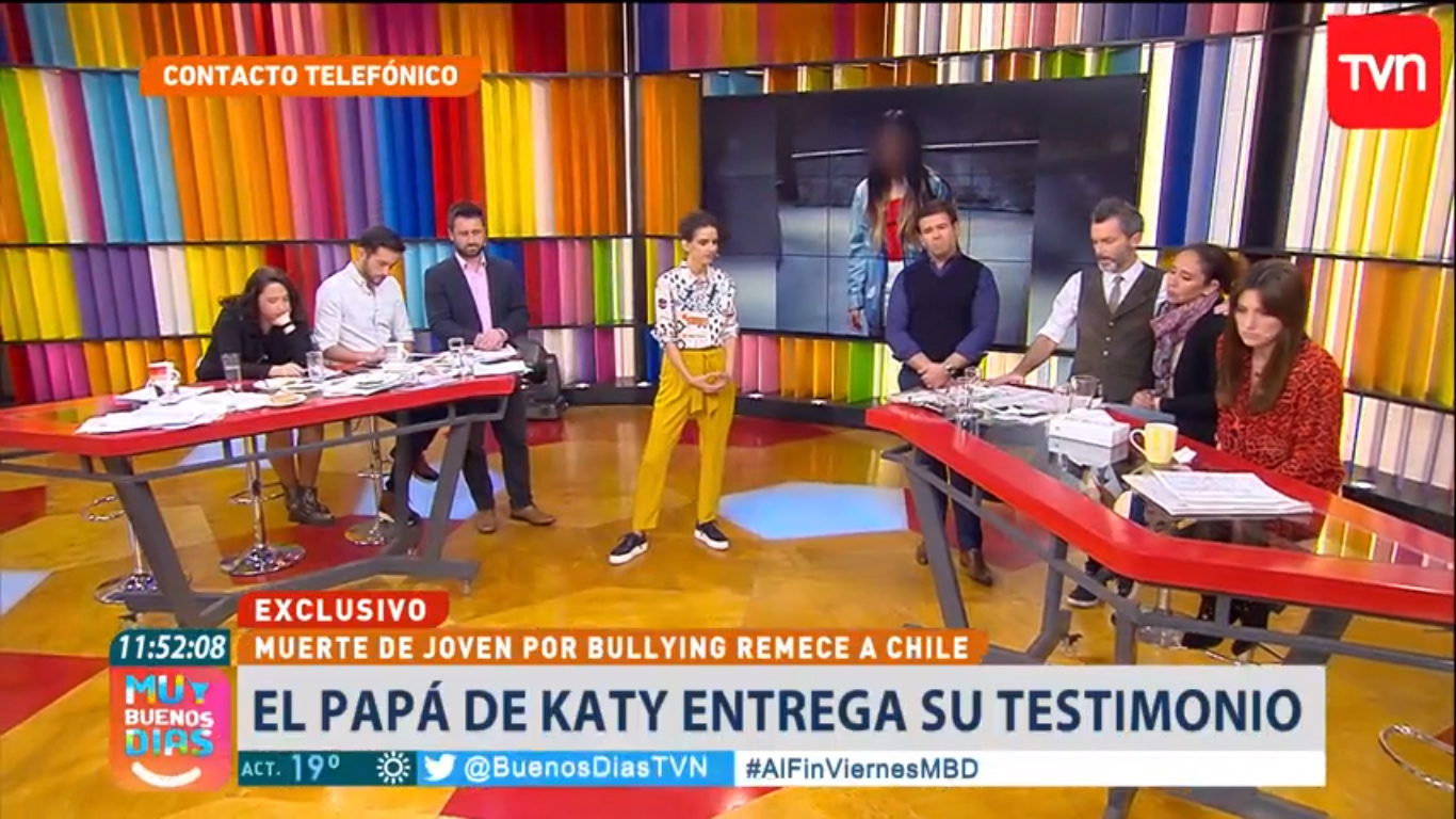 Padre de joven que se suicidó este martes hizo dio su testimonio en “Muy Buenos Días”: “Una palabra te puede destruir la vida, como lo hizo con mi hija”