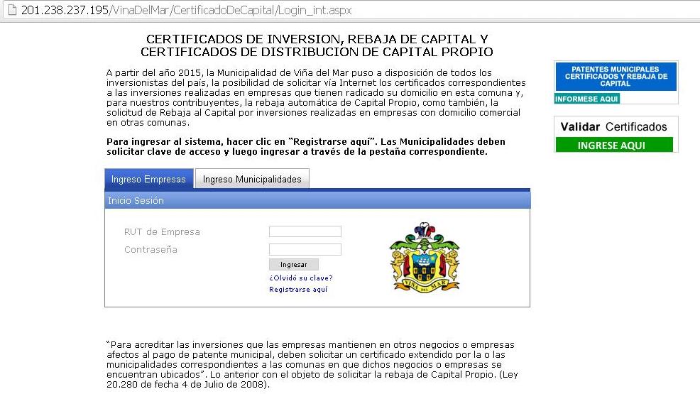 Municipio viñamarino ofrece servicios online a contribuyentes