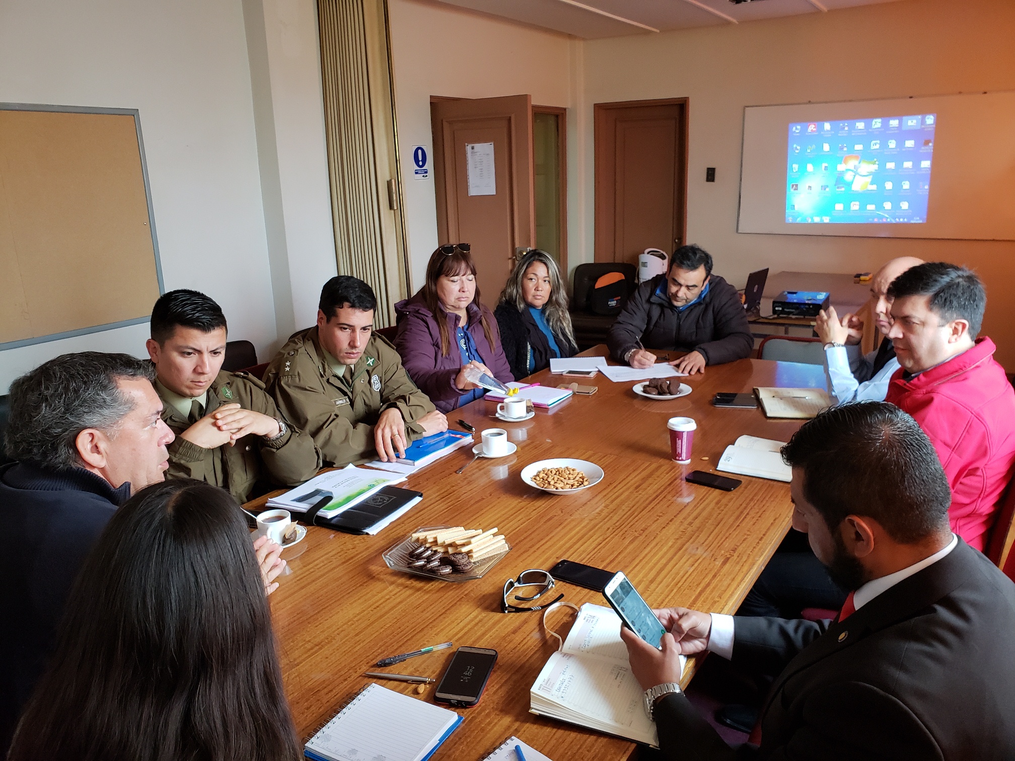 Se constituyó constituyó comité provincial de seguridad pública en Gobernación de Quillota