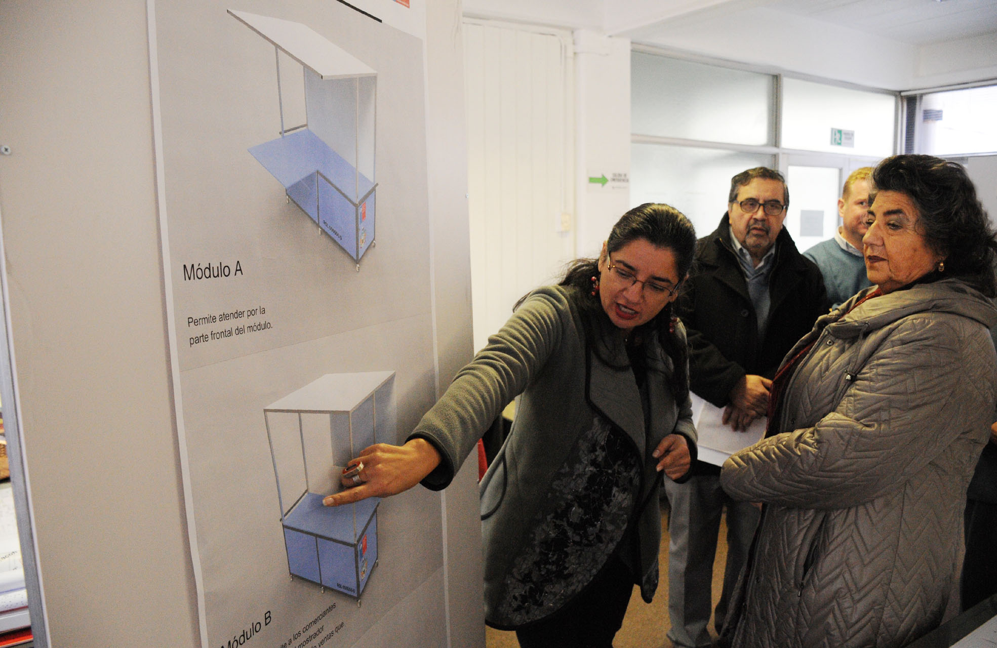 Se implementan nuevos módulos para comerciantes en situación de discapacidad en Viña del Mar al centro de la ciudad