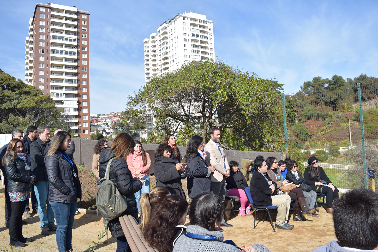 Inauguran Jardín Terapéutico Ombú en Hospital Salvador de Valparaíso