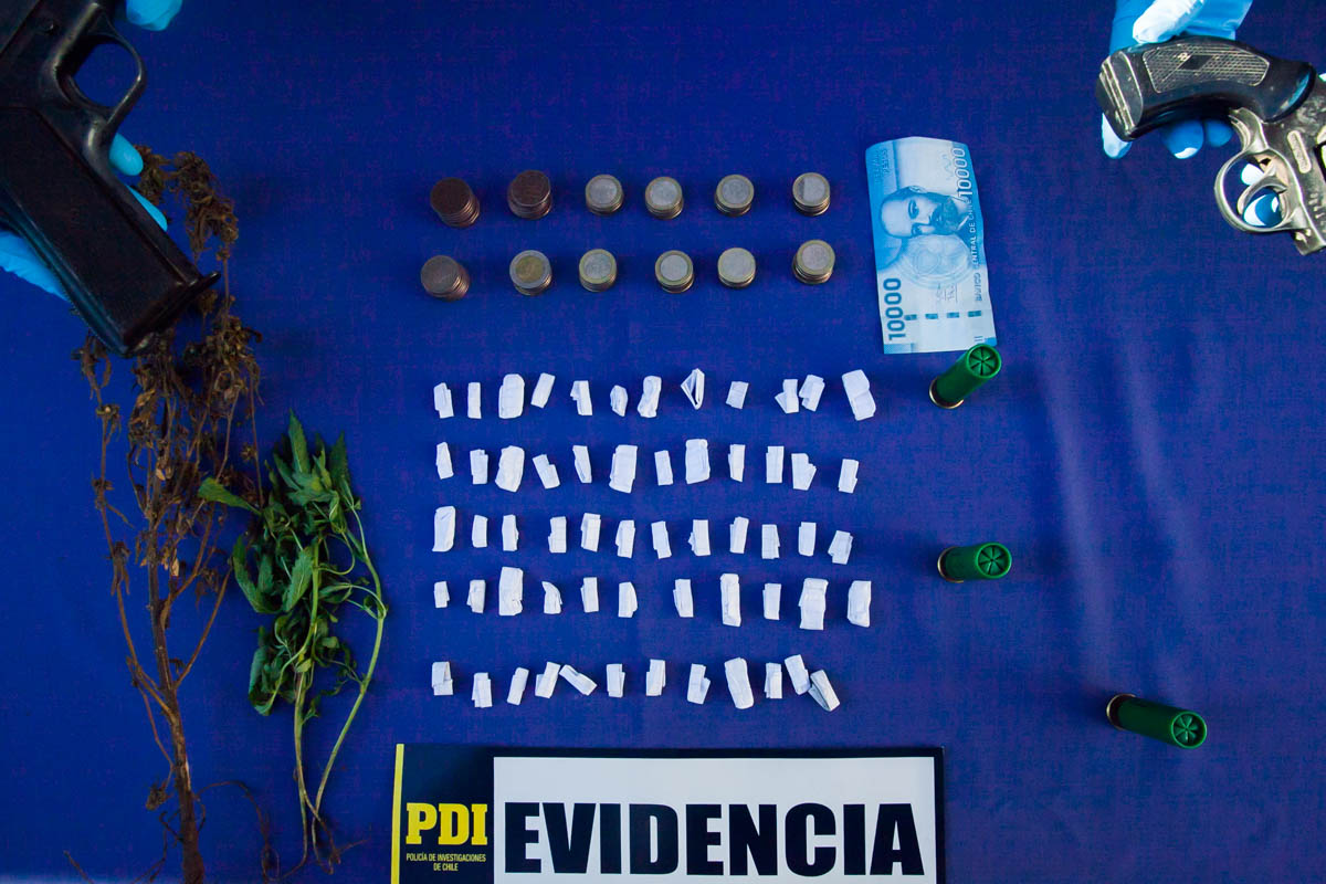 Detienen a mujer de 52 años en Concón por microtráfico