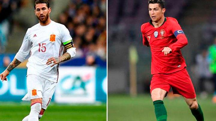 España y Portugal firmaron un intenso empate en Sochi con Cristiano Ronaldo como figura