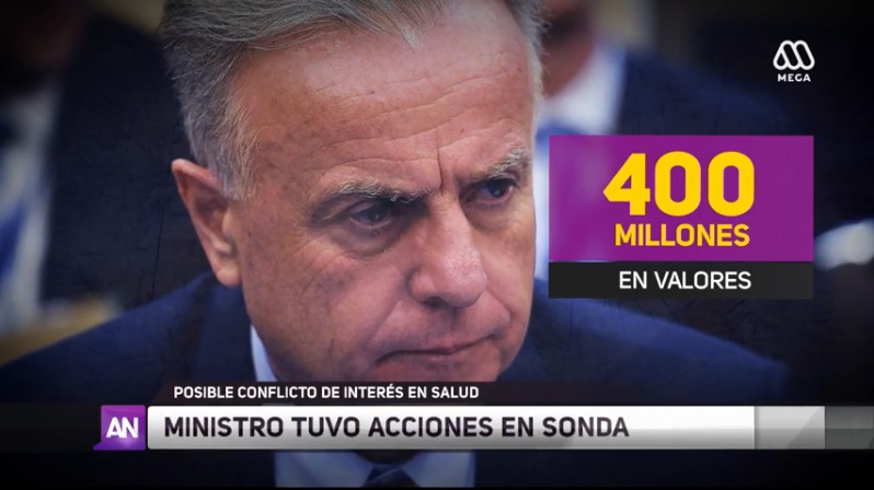 Reportaje de “Ahora Noticias” destapó posible conflicto de interés relacionado al actual Ministro de Salud