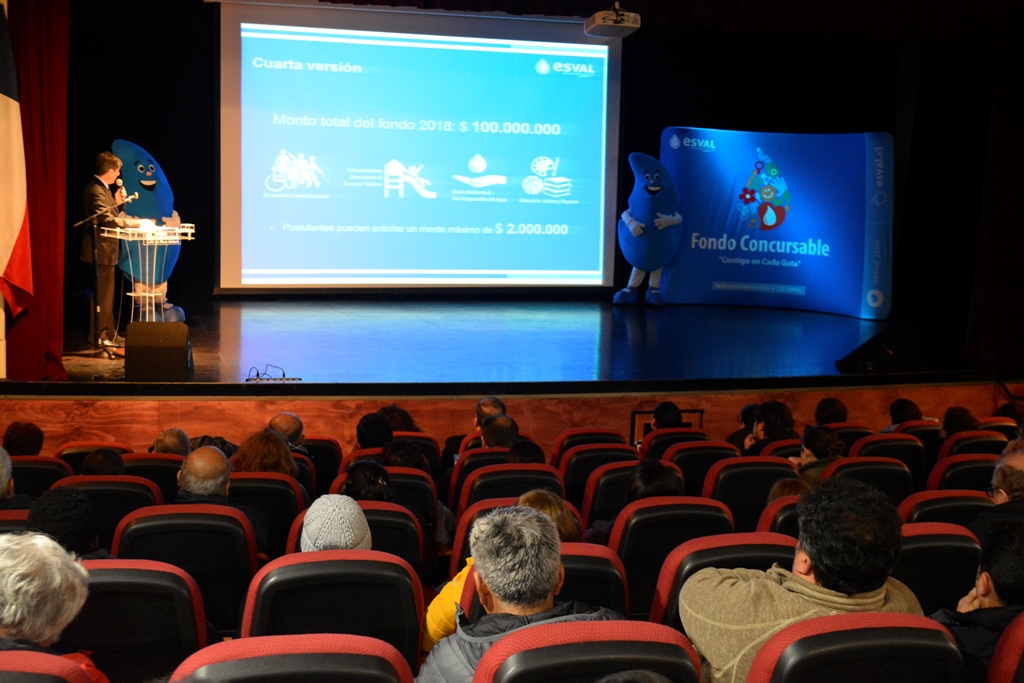 Esval lanzó su cuarta versión de Fondo Concursable Regional en la provincia de Marga Marga