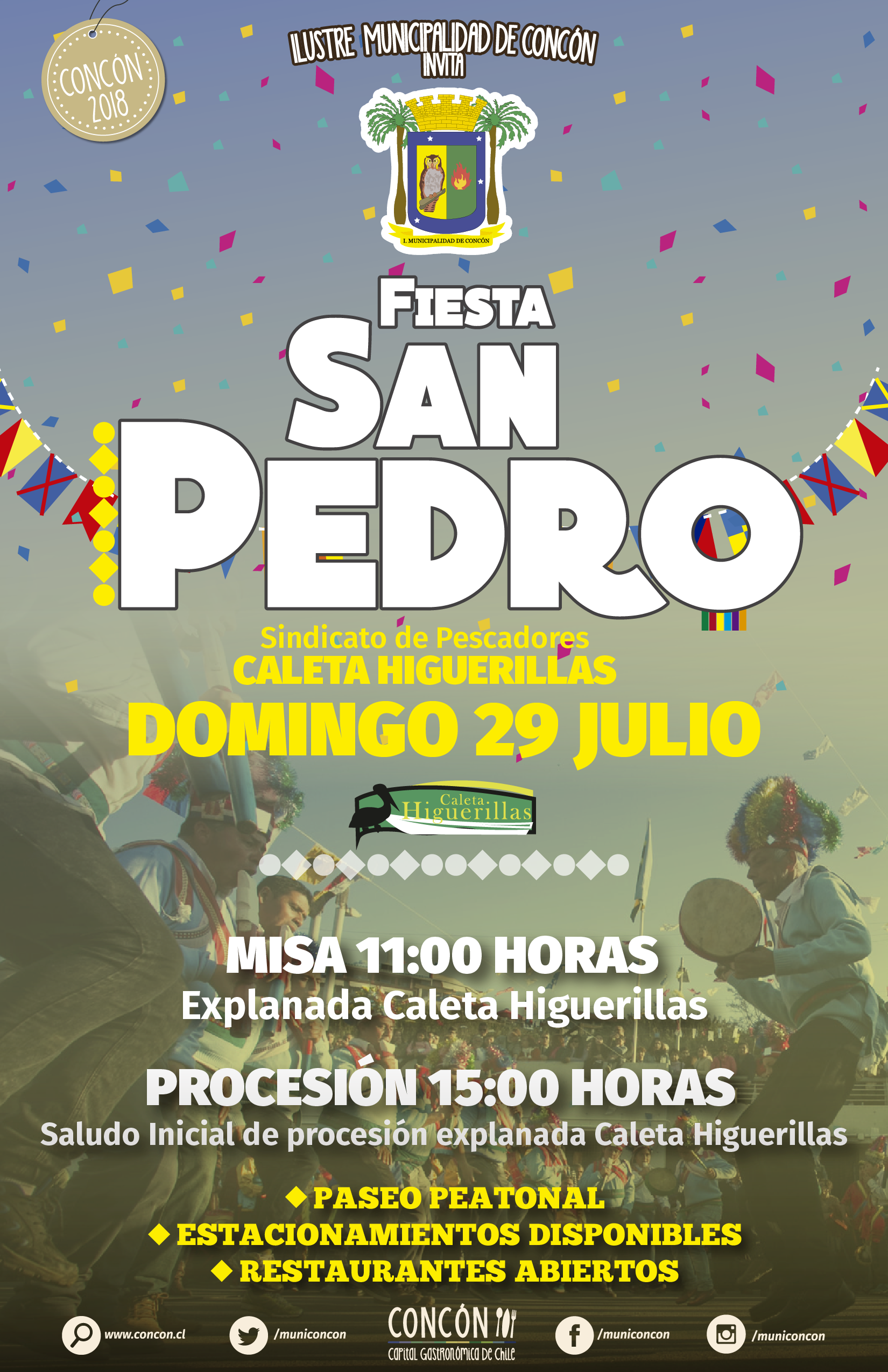 Concón invita a la comunidad a sus panoramas de vacaciones de invierno