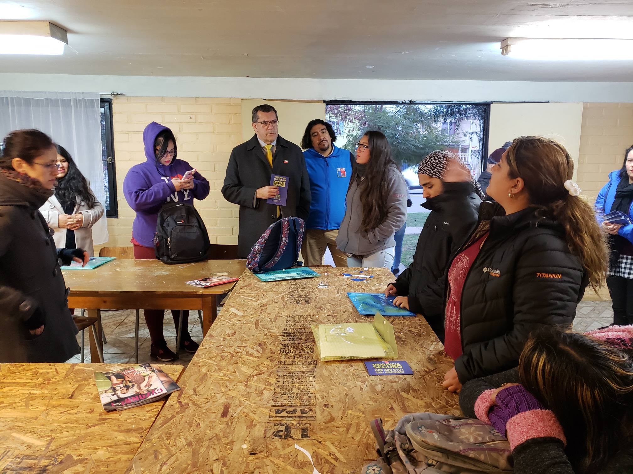 Incentivan a los vecinos de la provincia de Quillota a utilizar el fono Denuncia Seguro