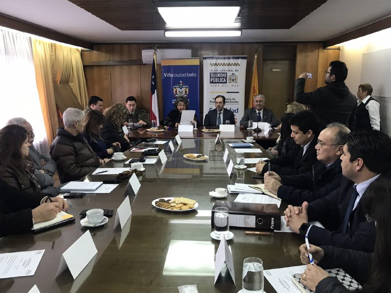 Consejo de Seguridad Pública de Viña del Mar apoya a vecinos en proyectos de iluminación y televigilancia