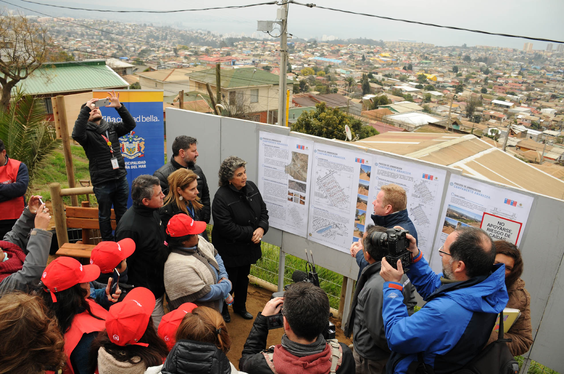 Campamento de Viña del Mar es el primero a nivel nacional en iniciar proceso de urbanización con redes de alcantarillado y agua potable