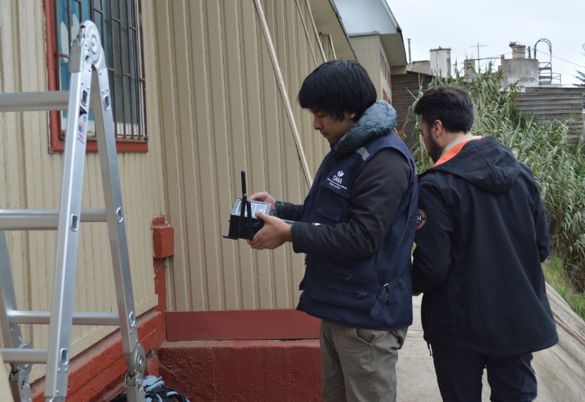 Instalan equipos de monitoreo del aire para dar con fuentes de contaminación en Quintero