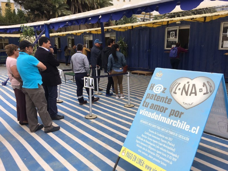 Municipalidad de Viña del Mar recuerda la segunda cuota de pago de Permiso de Circulación