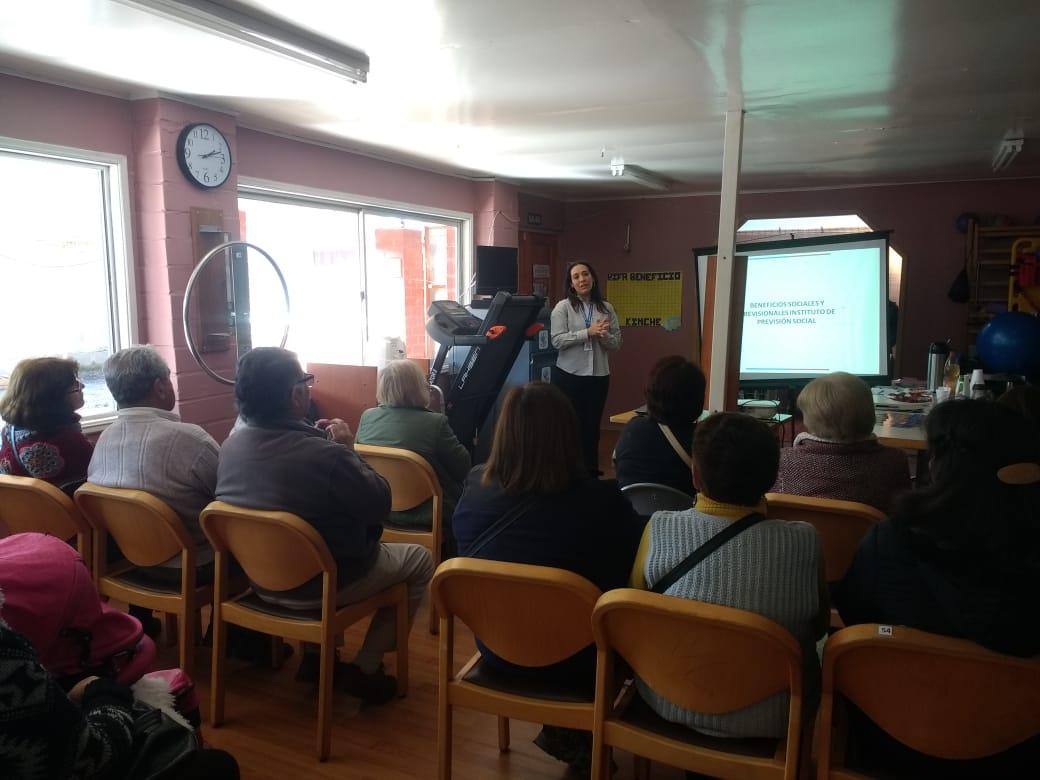 IPS ofreció charla informativa en Casa de Acogida Beatita Benavides de Quillota