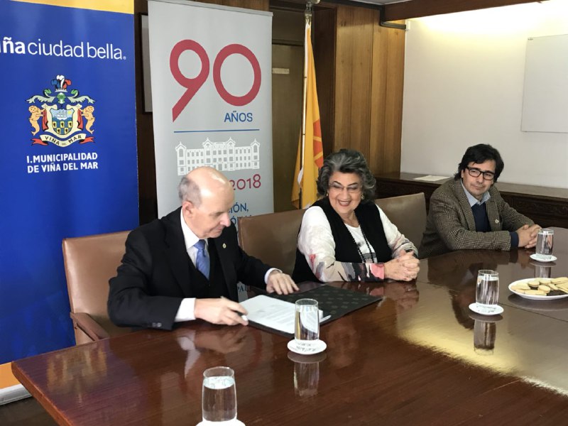 Municipalidad de Viña del Mar y PUCV firman acuerdo para potenciar el desarrollo urbanístico en la ciudad