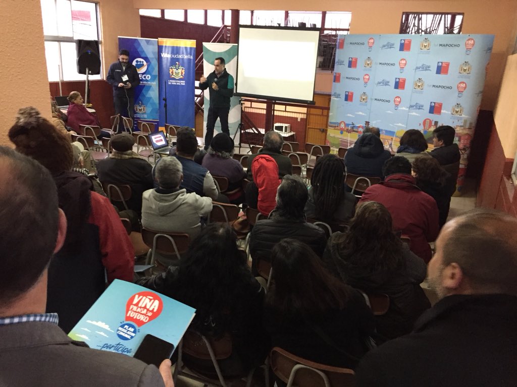 Alta participación ciudadana tuvieron los Talleres de Participación ciudadana en la actualización del Plan Regulador Comunal de Viña del Mar