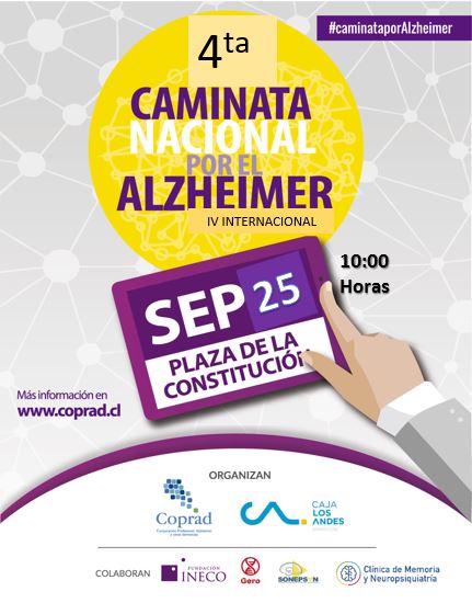 Cuarta Caminata por el Alzheimer espera reunir a cientos de personas bajo el lema “No Olvidemos a quienes olvidan”