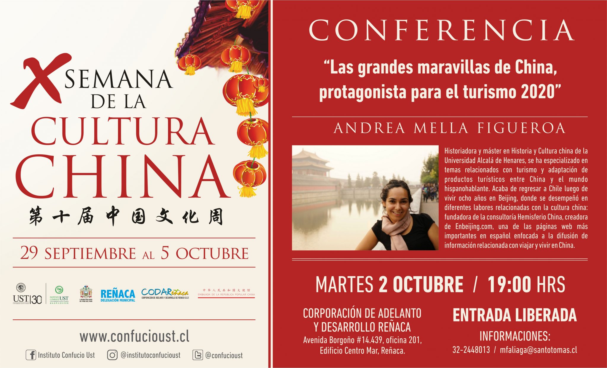 En Reñaca y Viña del Mar: Se celebra la X Semana de la Cultura China