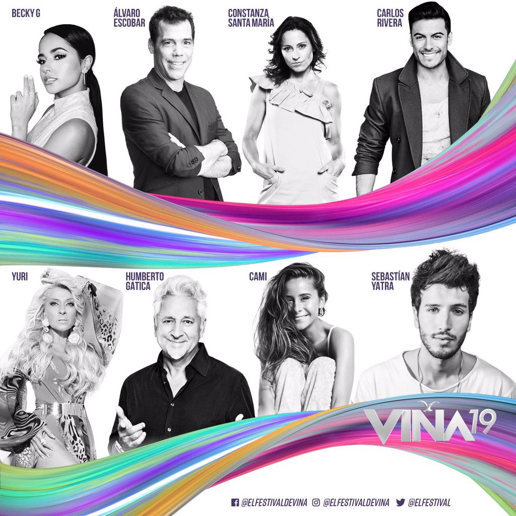 #Viña2019 Ya tiene jurado: Alcaldesa compartió fotos del jurado y logo oficial de la 60° versión del Festival de Viña