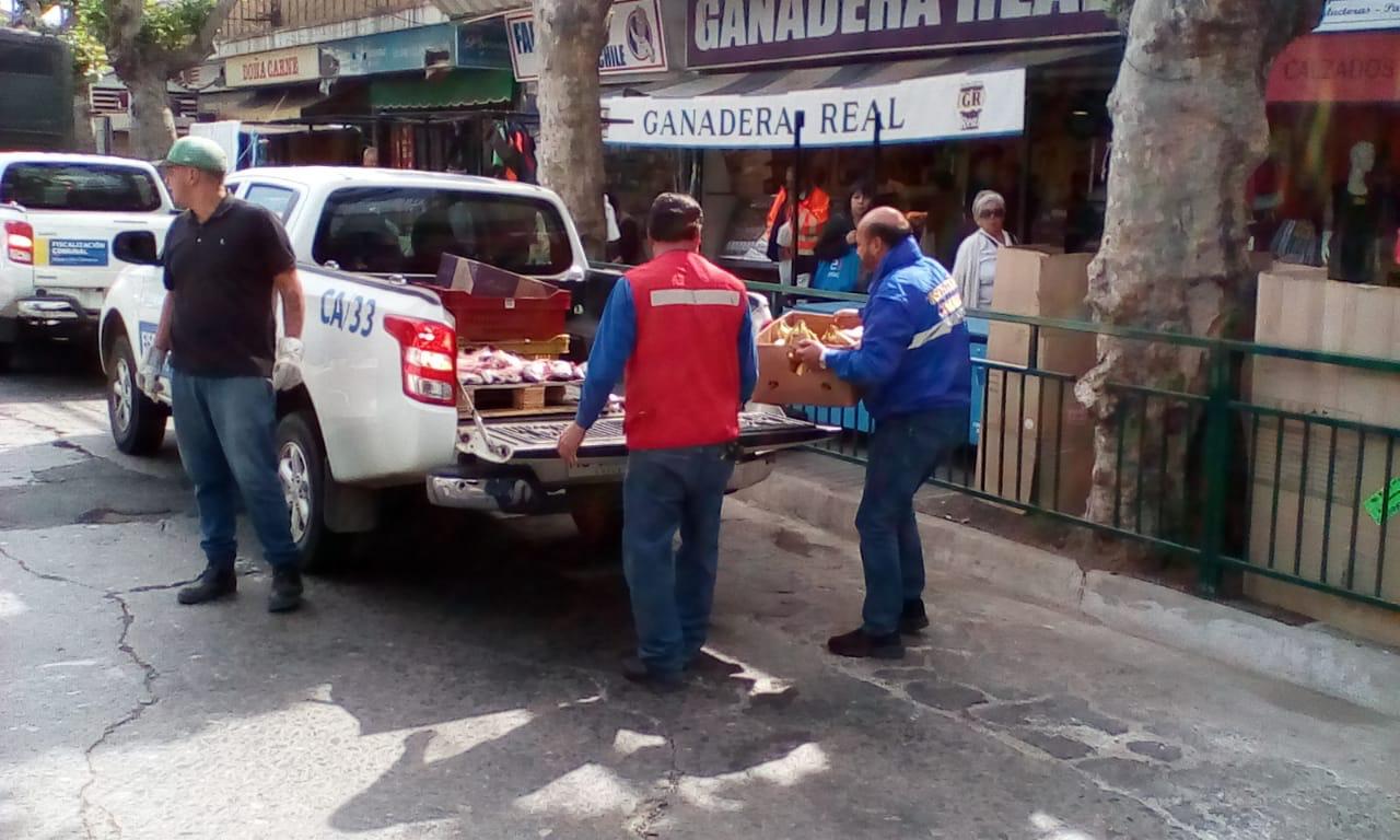 Viña del Mar: Operativo contra el comercio ilegal en calle Quillota dejó 8 detenidos