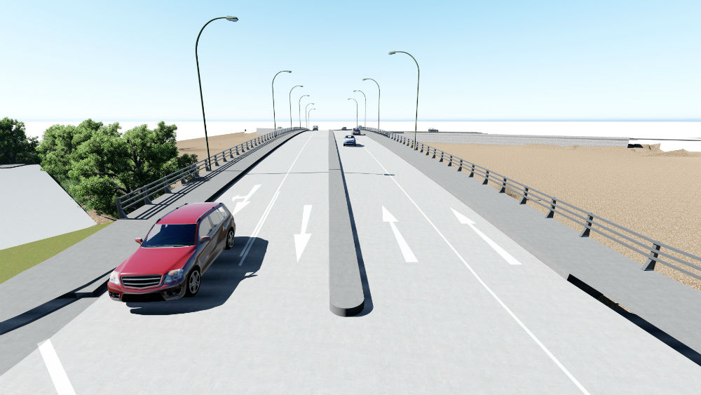 Tres empresas están postulando para ganar la licitación de construcción del Puente Los Castaños en Viña del Mar